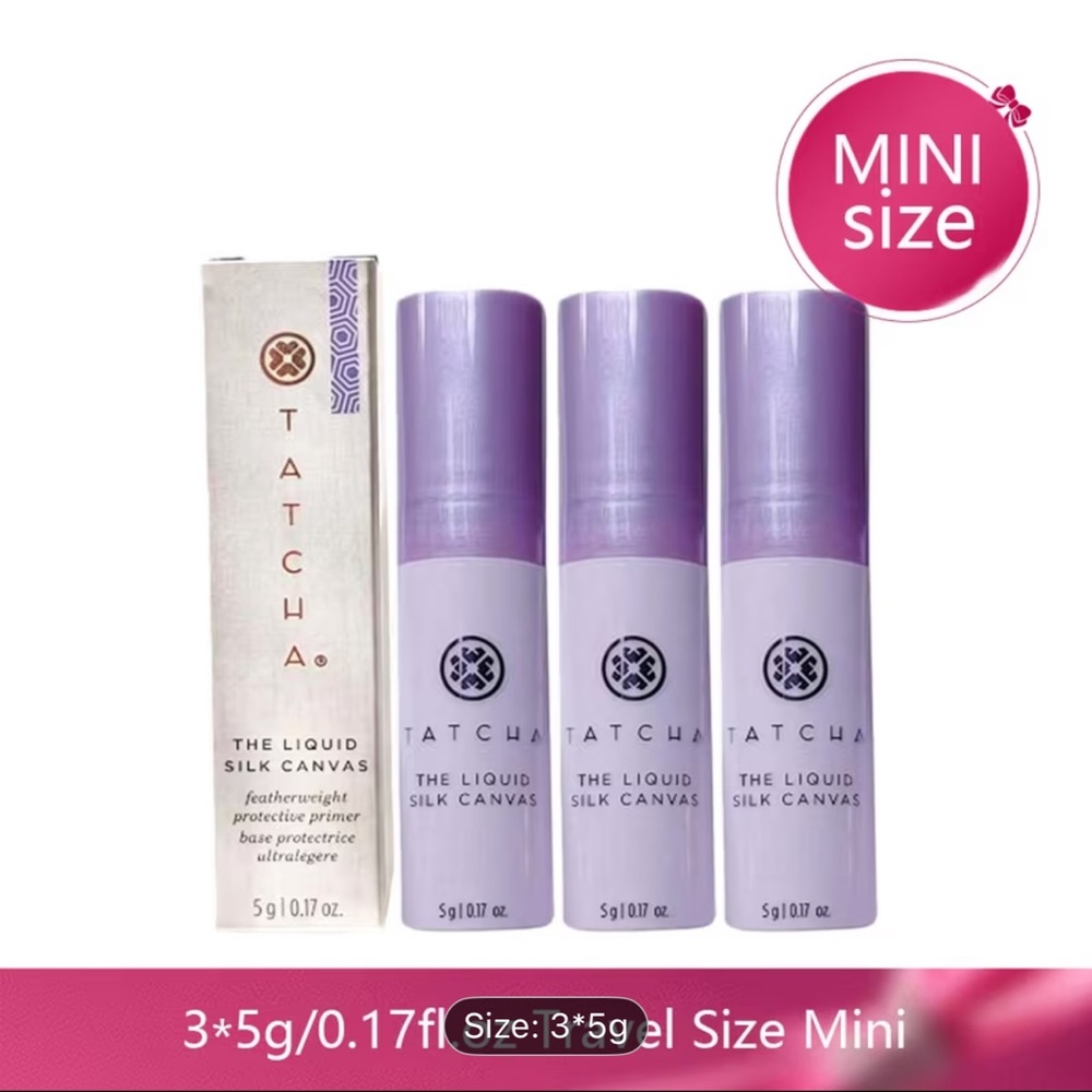 Tatcha Liquid Silk Canvas Mini Primer Trio - Lavender